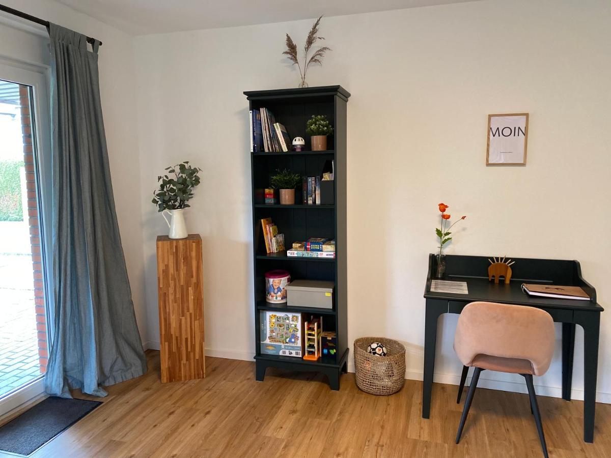 אמדן Ferienhaus Sieglinde Mit Deichblick מראה חיצוני תמונה